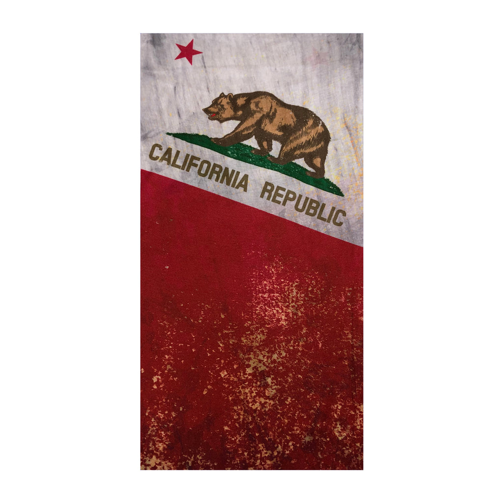 Facemask with California Flag - Multifunctional