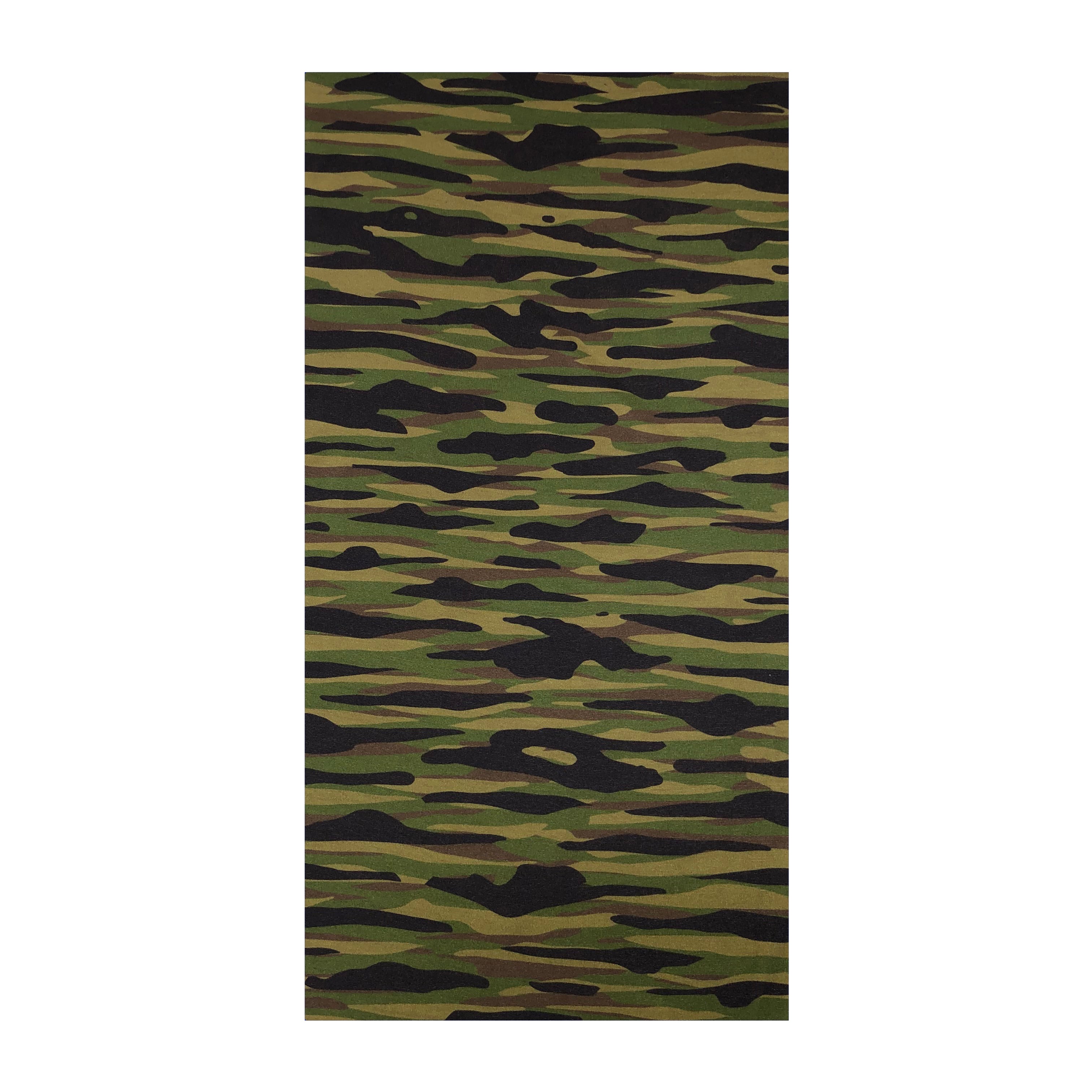 Facemask with Camouflage Background - Multifunctional