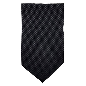 Facemask with Carbon Fiber Stripped Gray Dots on Black Background