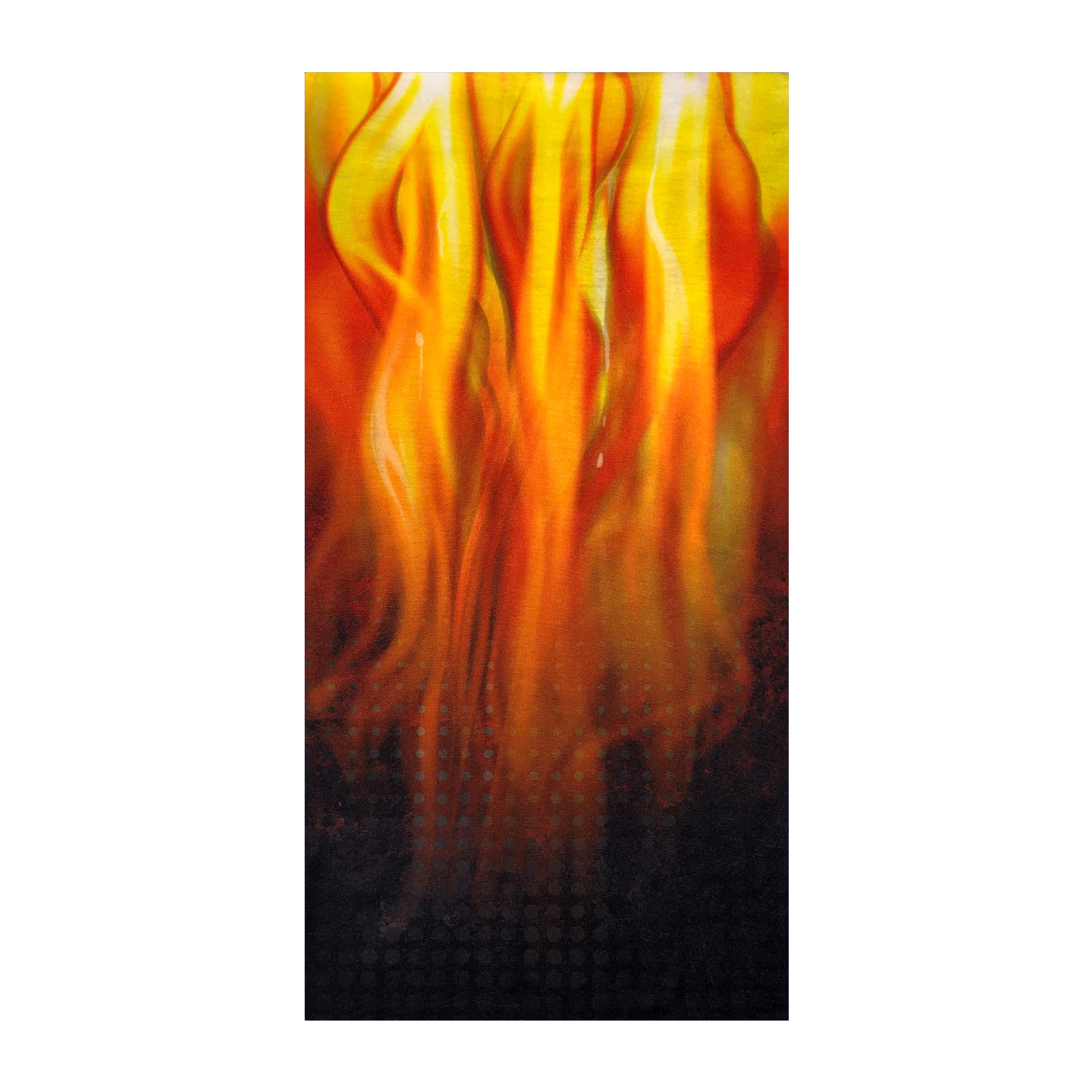 Facemask with Fire Flames - Multifunctional